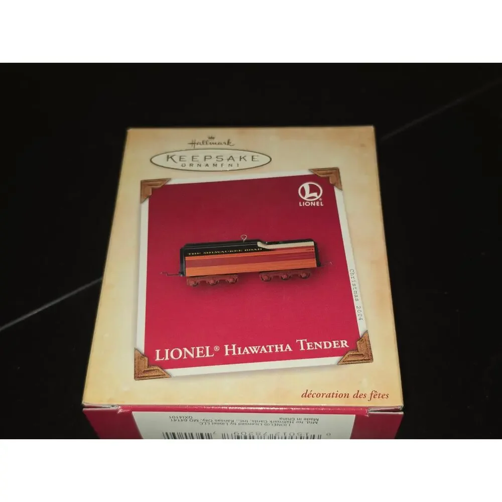 Hallmark Keepsake Ornament‎ Lionel 2004 Hiawatha Tender Metal Train